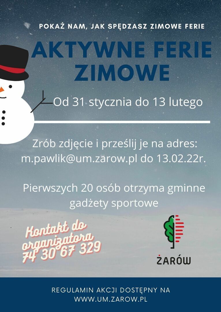 Żarów: Aktywne ferie