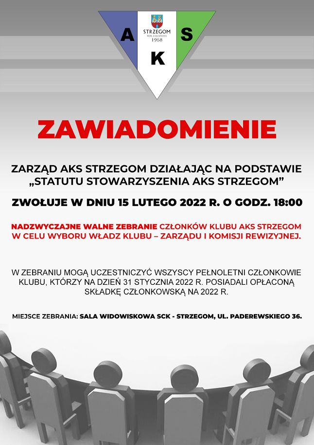 Strzegom: Wybory w AKS–ie