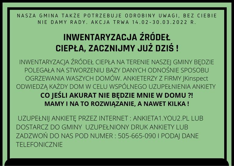 Żarów: Zinwentaryzują ciepło