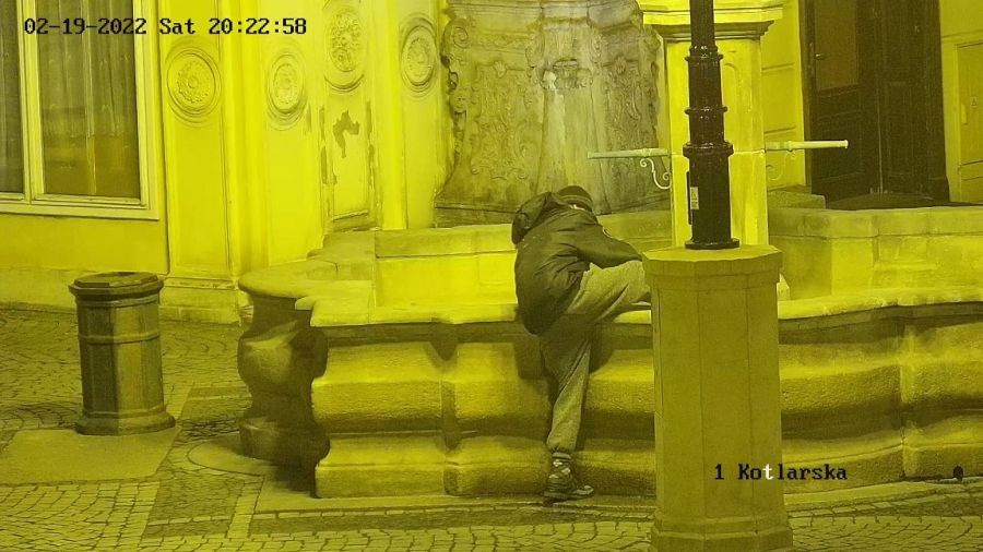 Świdnica: Noc w fontannie