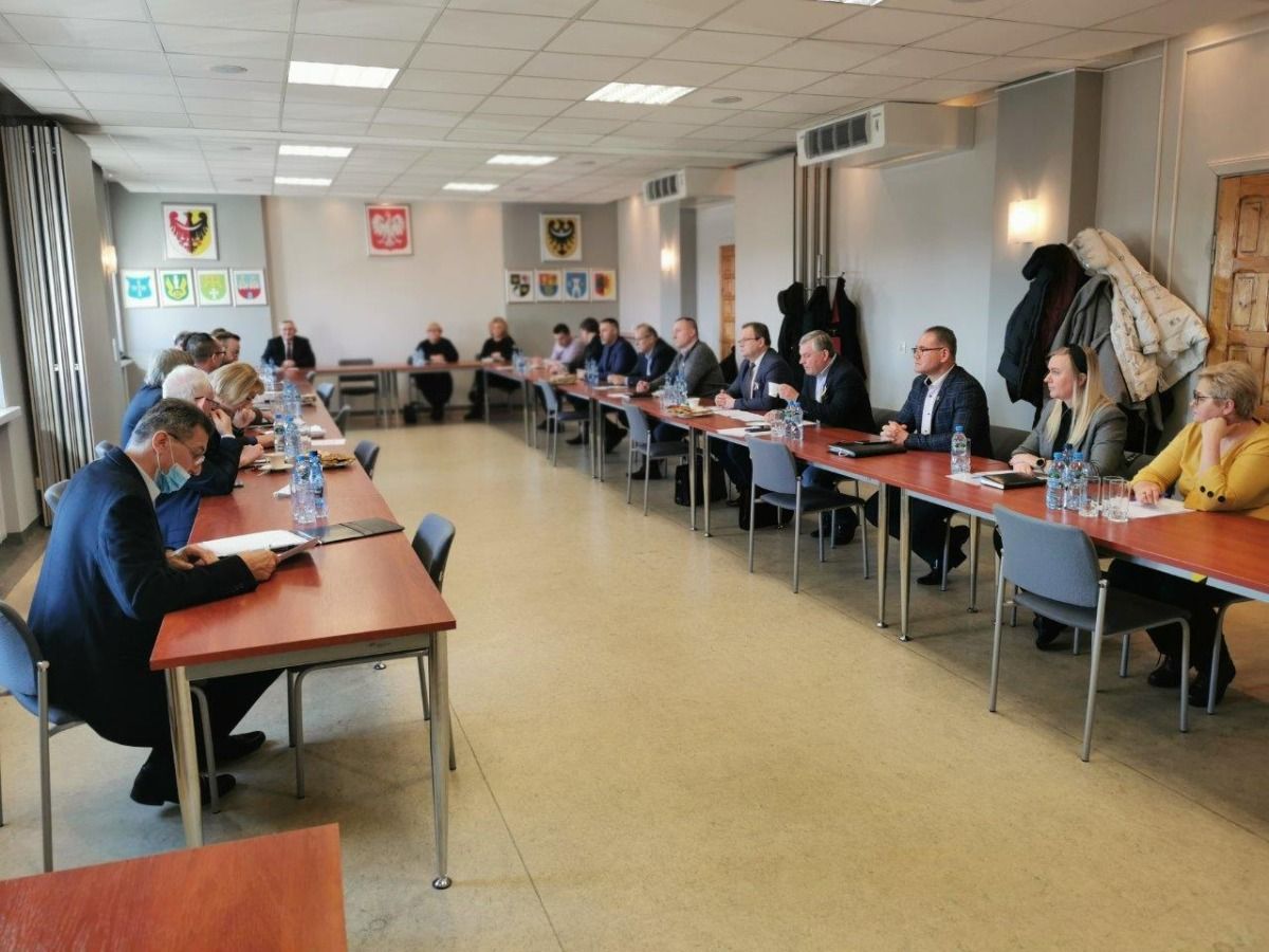 powiat świdnicki: Rozmawiali o Ukrainie