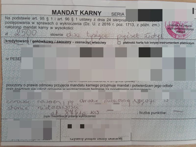 Słotwina: Sowity mandat