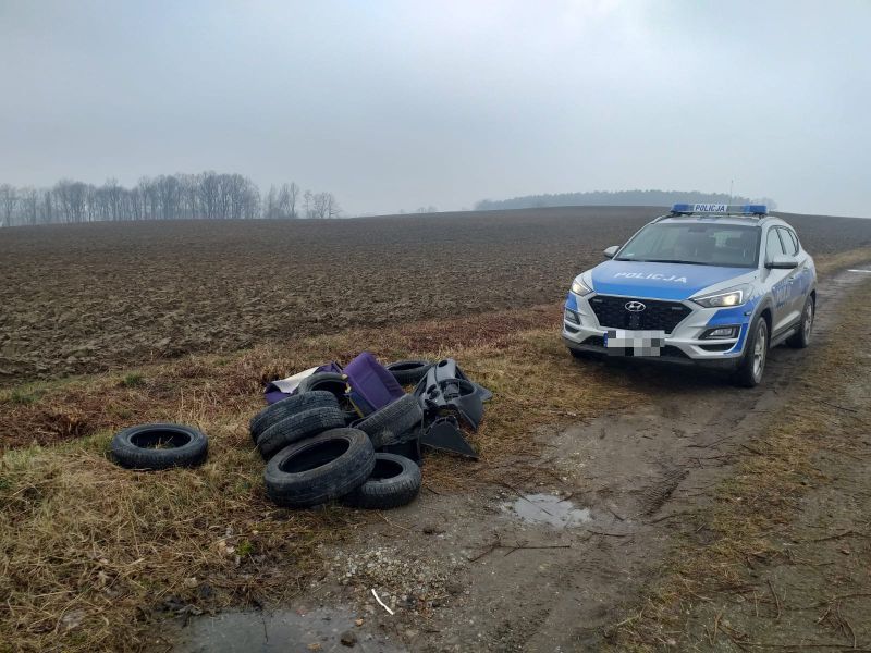 Słotwina: Mandat za śmiecenie