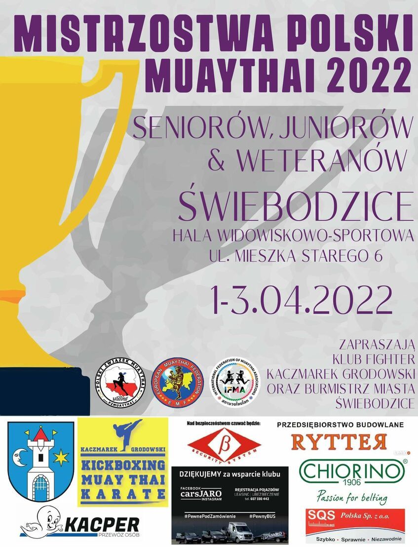 Świebodzice: Mistrzostw w muaythai