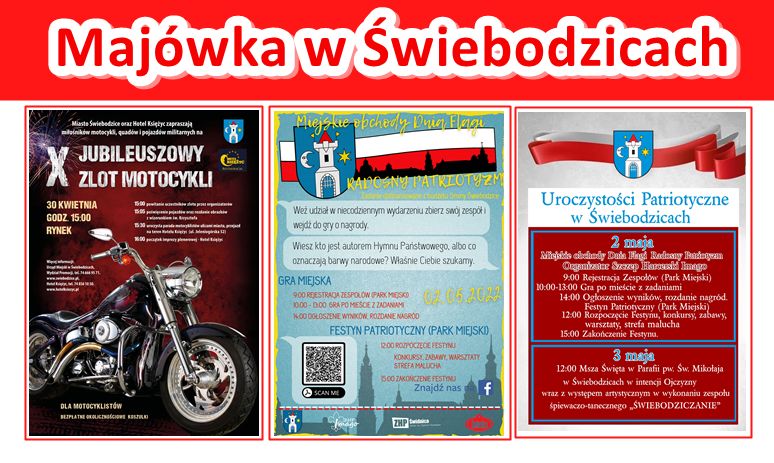 Świebodzice: Majówka z ofertami