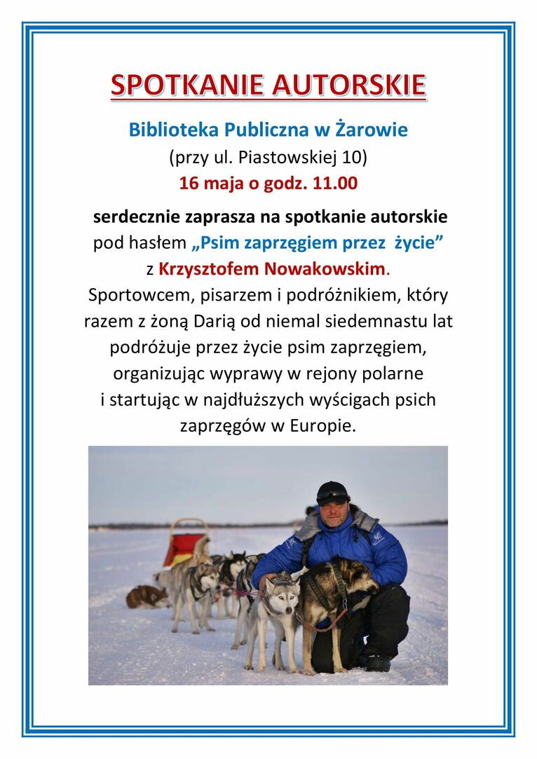 Żarów: O psich zaprzęgach