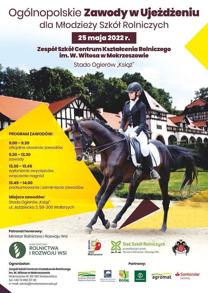 Mokrzeszów: Zawody w ujeżdżaniu