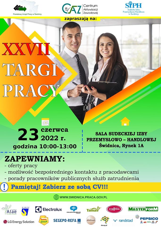 Świdnica/powiat świdnicki: Targi pracy