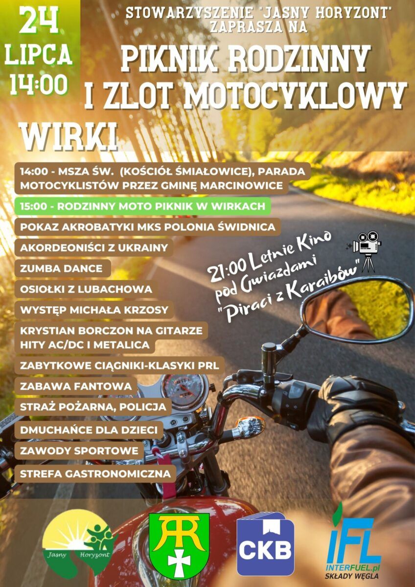Wirki: Gminny Zlot Motocyklowy