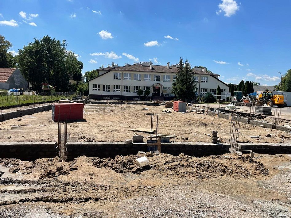 Grodziszcze: Fundamenty gotowe