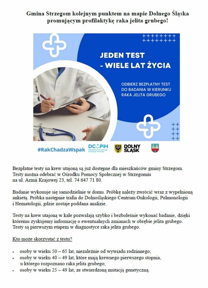 Strzegom: Stawiają na profilaktykę