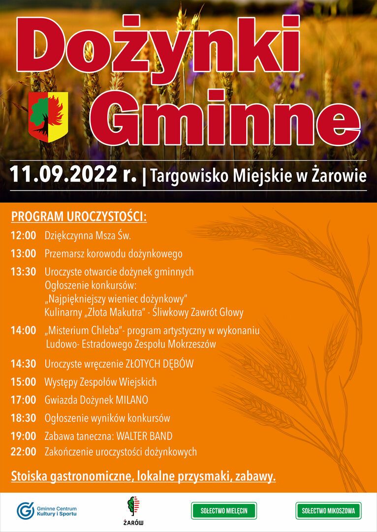 Żarów: Wybiorą najpiękniejszy wieniec