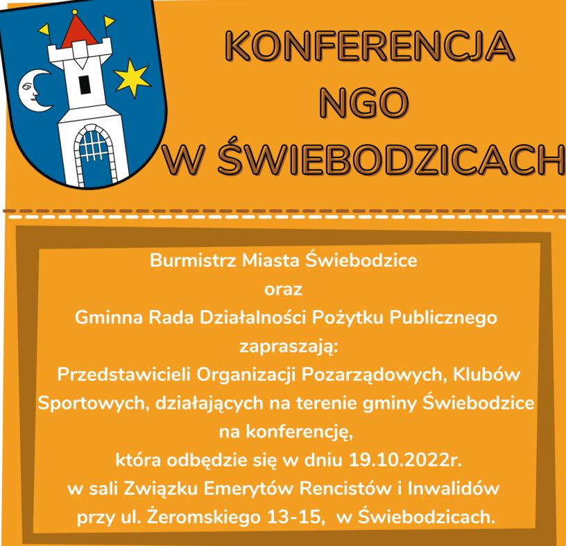 Świebodzice: Konferencja NGO