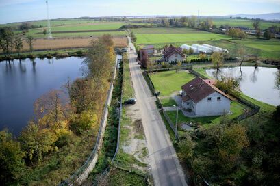 Imbramowice: Imbramowice z drogą