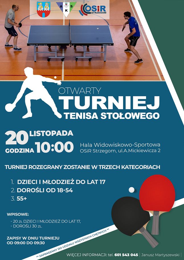Strzegom: Tenisowe zmagania