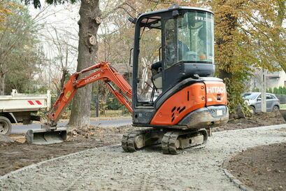 Żarów: Plac Wolności w przebudowie