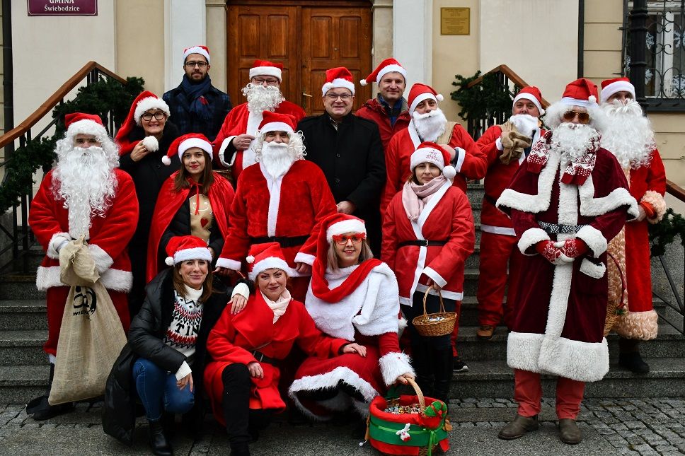 Świebodzice: Mikołaj w Świebodzicach