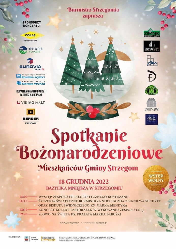 Strzegom: Spotkanie Bożonarodzeniowe