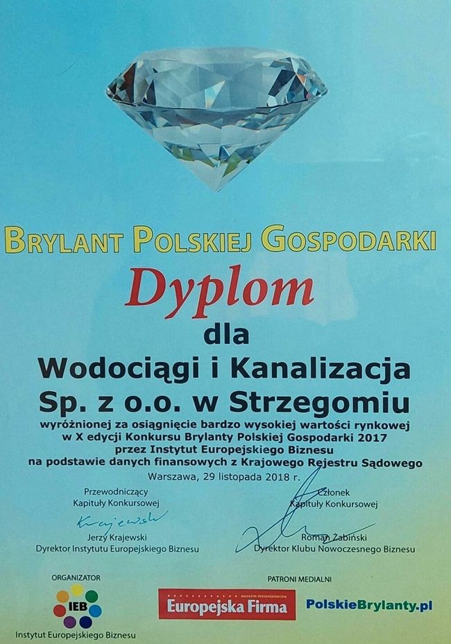 Strzegom: Strzegomski WiG wyróżniony