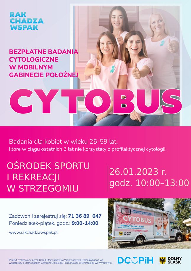 Strzegom: Bezpłatna cytologia