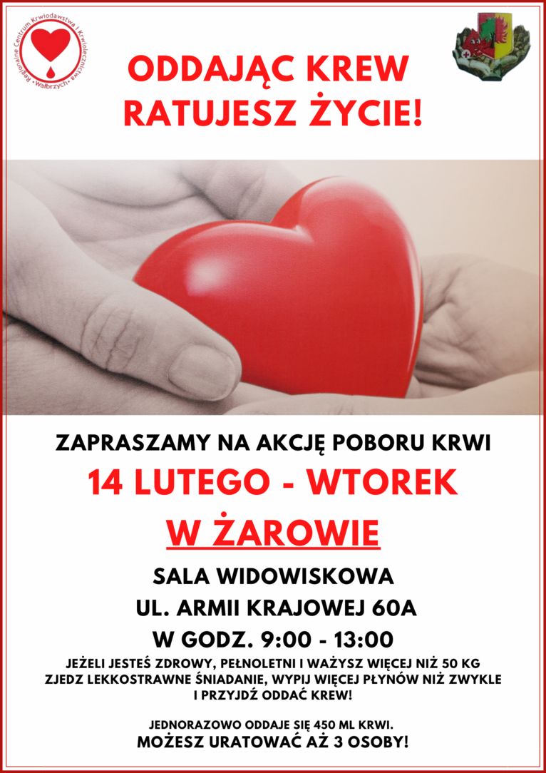 Żarów: Walentynkowa zbiórka
