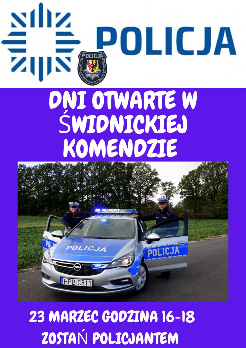 Świdnica/powiat świdnicki: Dzień Otwarty w KPP Świdnica
