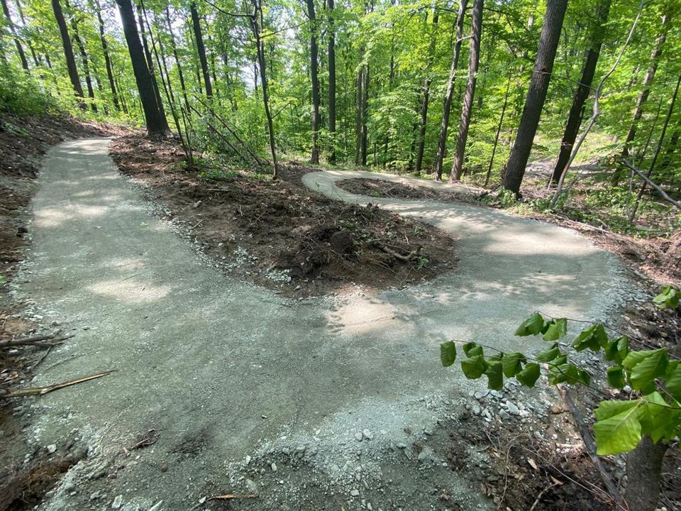 Bystrzyca Górna: Budują single track