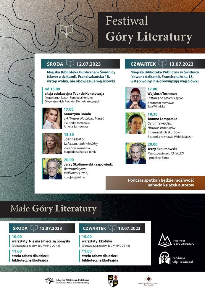 Świdnica: Festiwal Góry Literatury