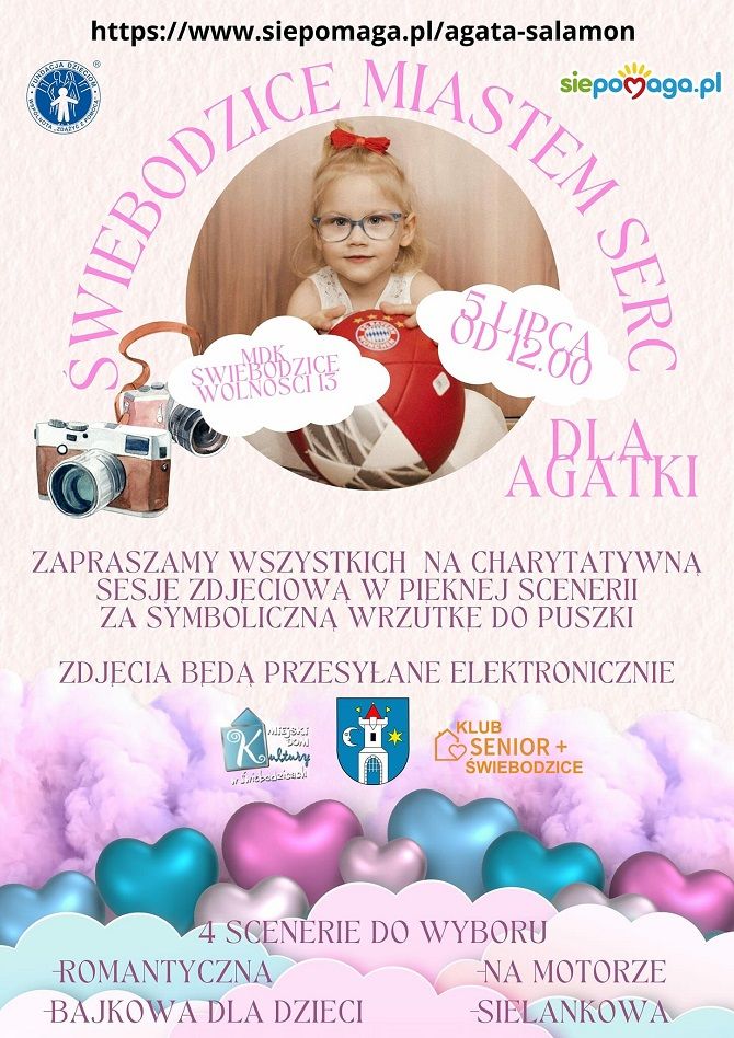 Świebodzice: Wspieramy Agatkę