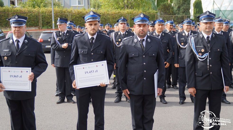 Gmina Jaworzyna Śląska: Strażacy z promesami