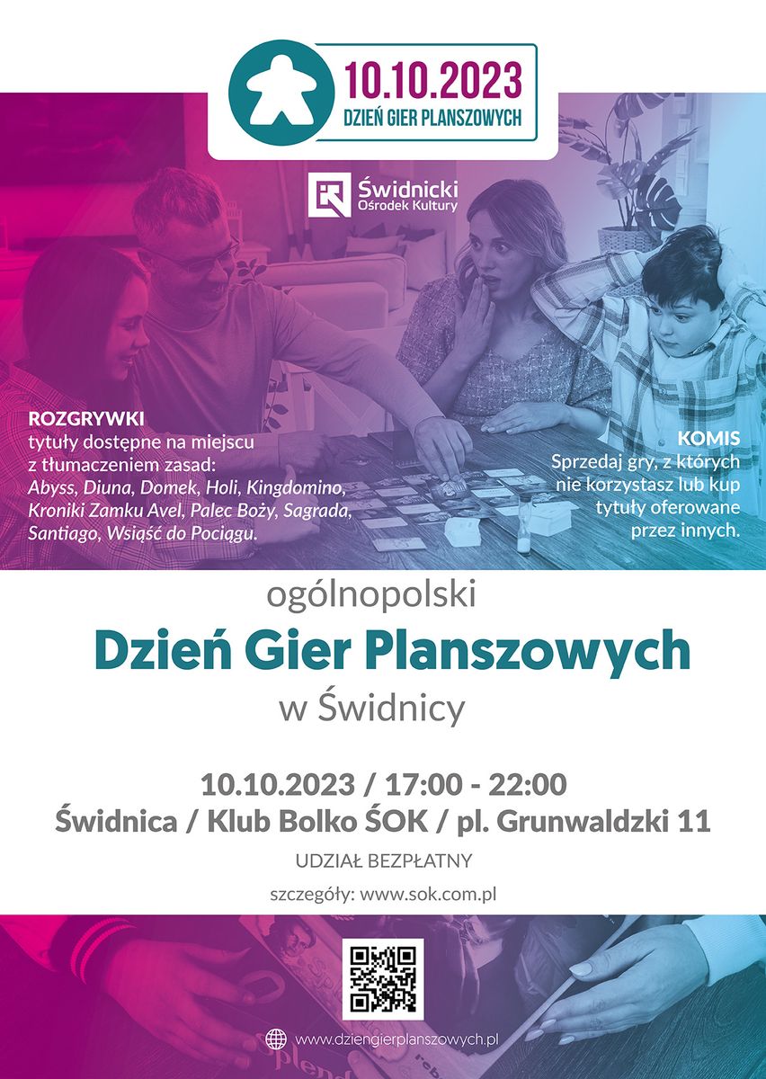 Świdnica: Świętują ogólnopolski Dzień Gier Planszowych