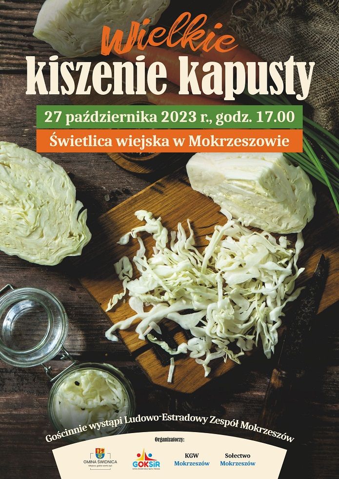 Mokrzeszów: Będą kisić kapustę