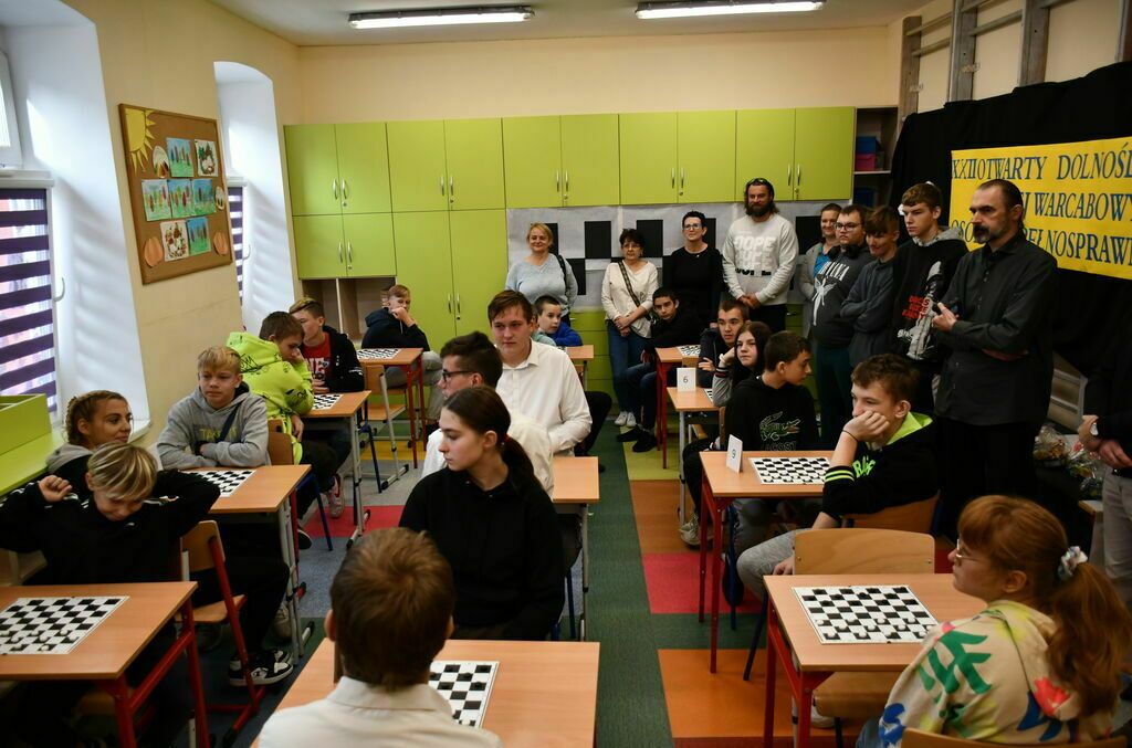 Świebodzice: Pograli w warcaby