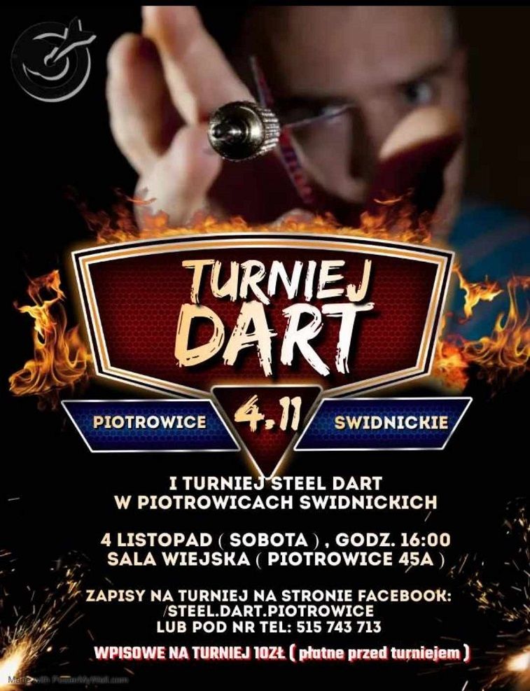 Piotrowice Świdnickie: Zawody dartsa