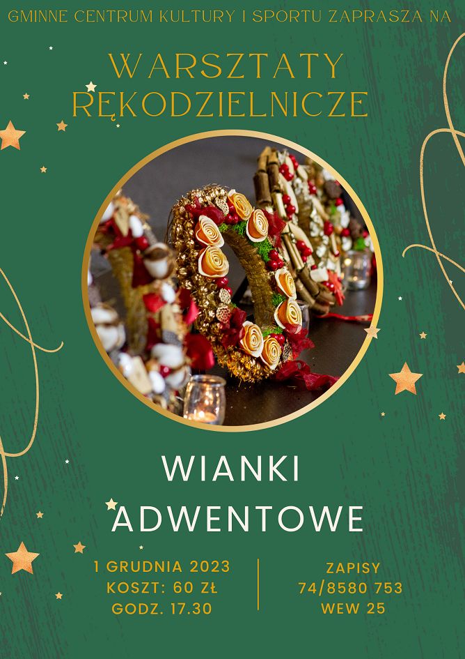 Żarów: Wianki adwentowe