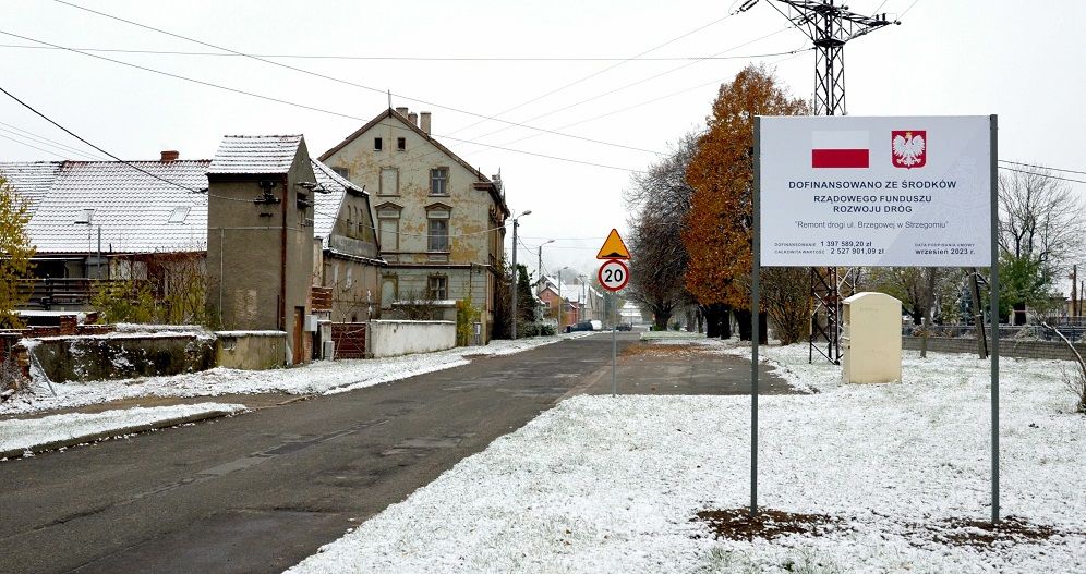 Strzegom: Brzegowa do remontu