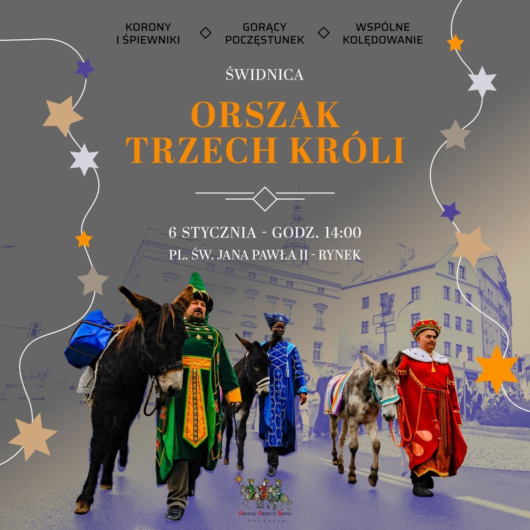 Świdnica/powiat świdnicki: Orszak Trzech Króli