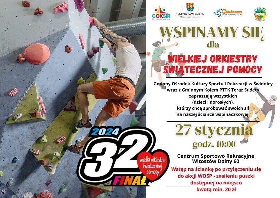 Witoszów Dolny: W Witoszowie będą się wspinać