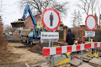 Żarów: Hutnicza w remoncie