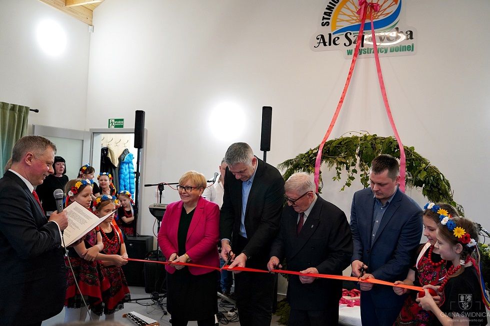 Bystrzyca Dolna: Stanica już otwarta