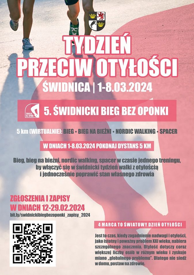 Świdnica: Zapisz się na „Świdnicki Bieg Bez Oponki”