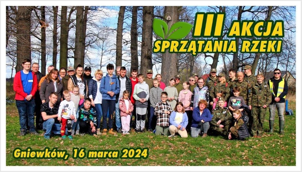 Gniewków: Posprzątali rzekę