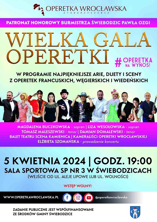 Świebodzice: Dla pasjonatów operetki
