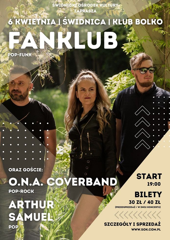 Świdnica: Autorski pop i covery O.N.A.
