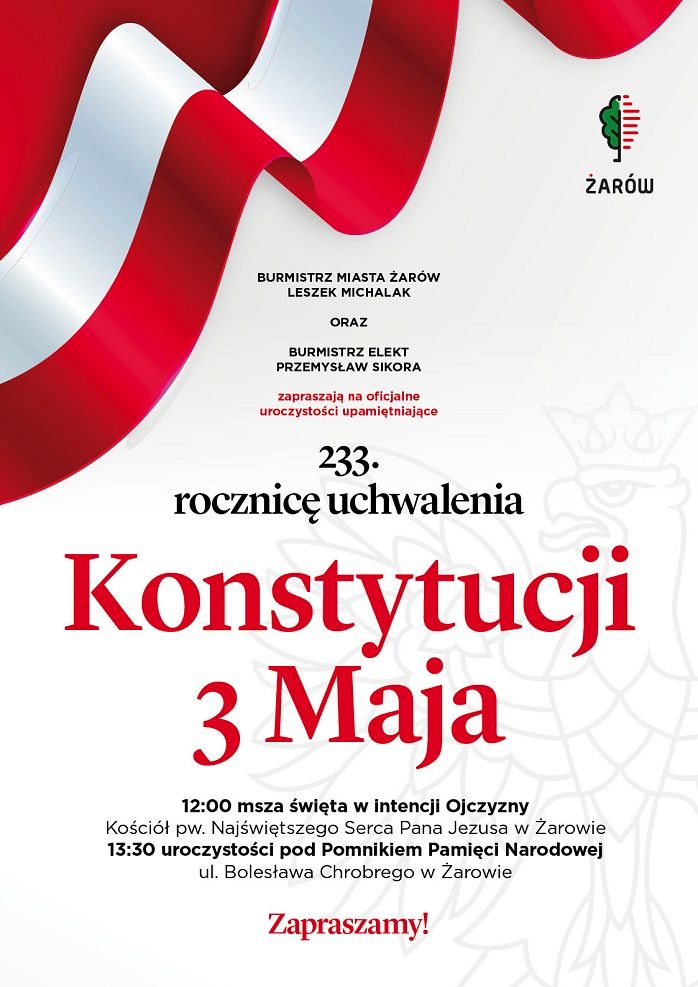 Żarów: Święto Konstytucji w Żarowie
