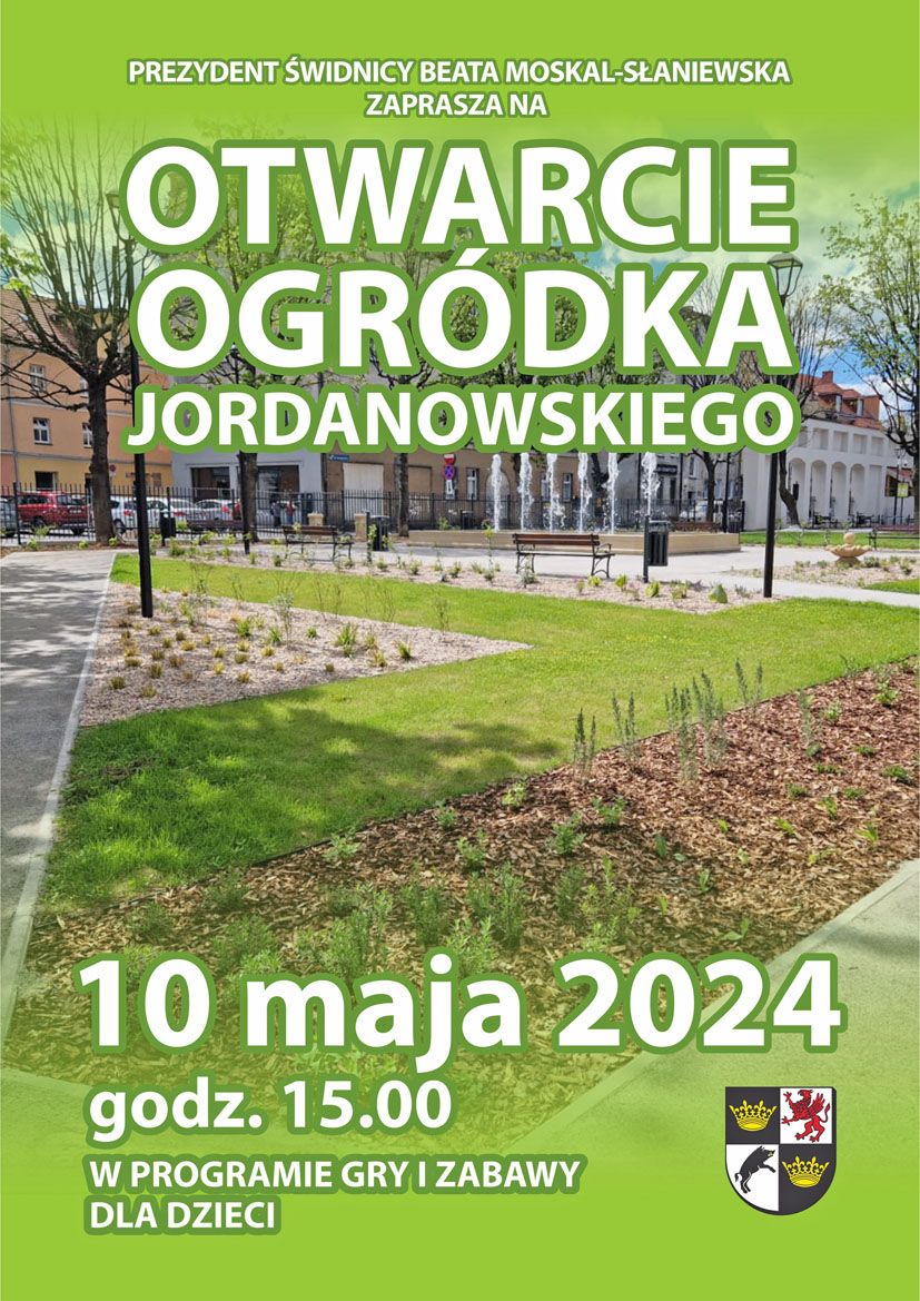 Świdnica: Otwarcie Ogródka Jordanowskiego
