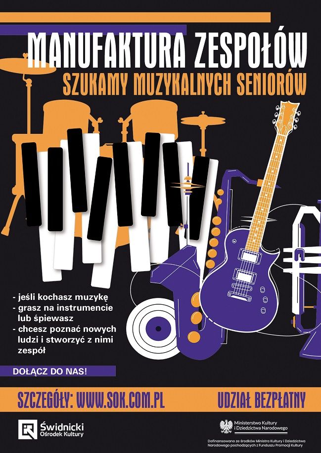 Świdnica: ŚOK zaprasza muzykalnych seniorów