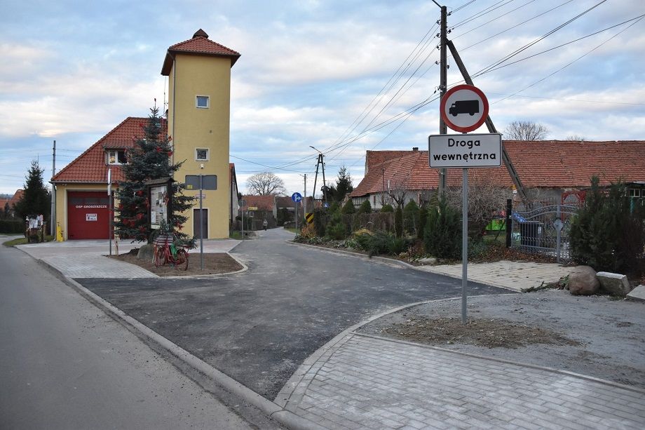 Grodziszcze: Przebudowa dróg w Grodziszczu