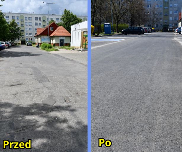 Świebodzice: Prace na Chrobrego zakończone