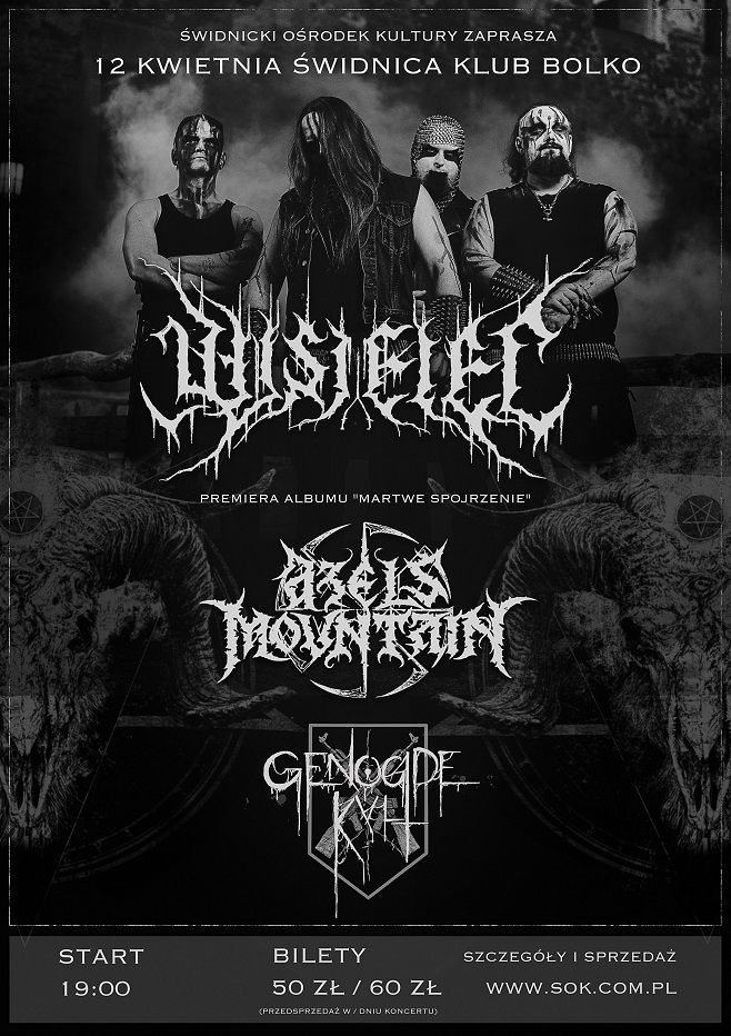 Świdnica: Noc bez światła – black i death metal w Klubie Bolko ŚOK